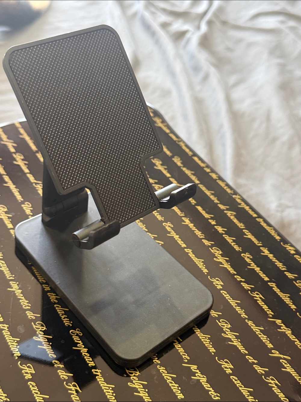 Adjustable Black Portable Phone & Tablet Stand